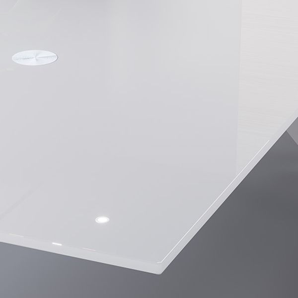 Tavolo da pranzo rettangolare contemporaneo in acciaio tavolo da pranzo in vetro per sala da pranzo