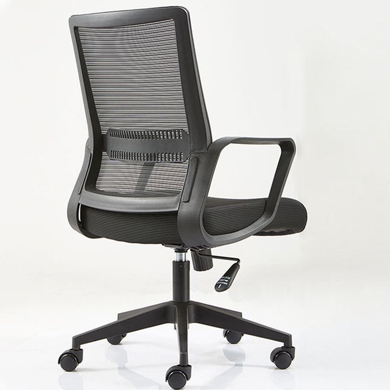 Modern Fixed Arms Office Chair Tilt Mechanism No Distressing Ergonomic Desk Chair Clearhalo 'furn' 'furn_office_chair' 'Furniture' 'Office Chairs' 'Office Furniture' 'office_chair' 1200x1200_3496329c-08f3-4311-9045-f3c35ab6d9dc