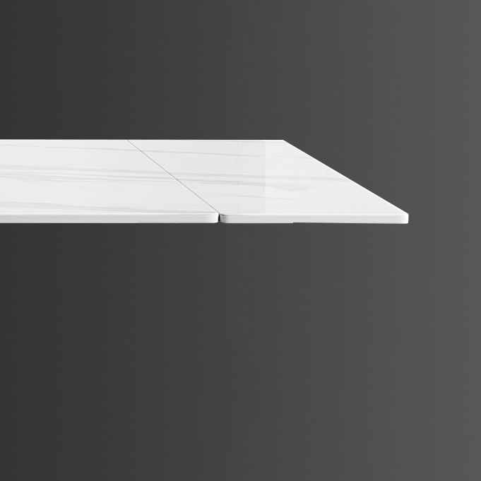 Designer Style Sintered Stone Dining Set 1/2/5/7 Pieces Rectangle Dining Furniture Clearhalo 'Dining Room Sets' 'Dining Tables & Seating' 'dining_room_set' 'furn' 'furn_dining_room_set' 'Furniture' 'furniture_dining_room_set' 'Kitchen & Dining Furniture' 1200x1200_3496cf5e-9c0d-40ad-814f-7d458183c404