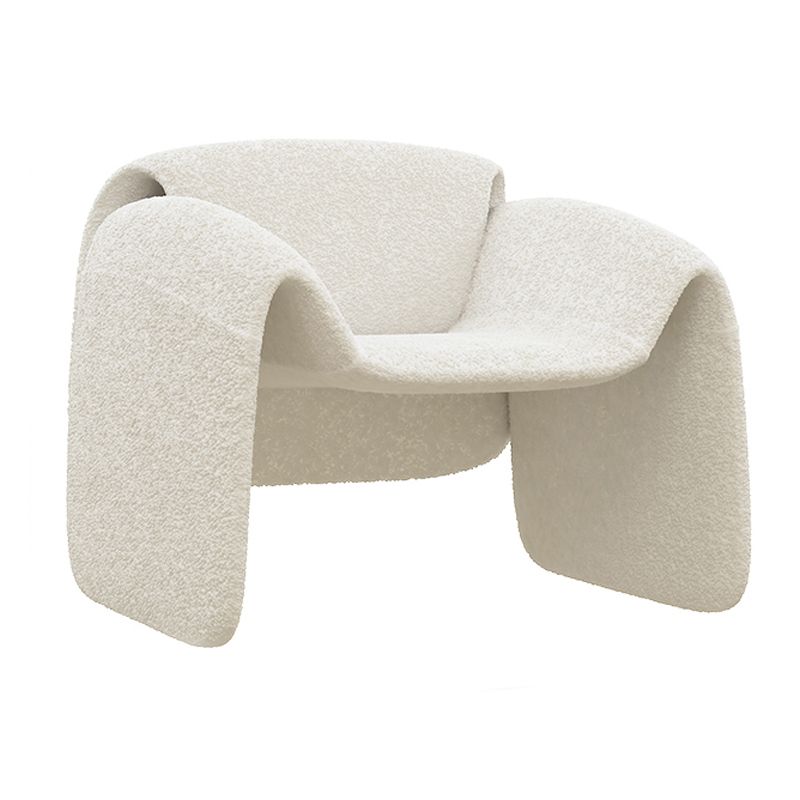 Mid-Century Modern Sled Arm Chair Faux Leather Accent Armchair for Bedroom Clearhalo 'Accent Chairs' 'accent_chairs' 'Chairs & Seating' 'furn' 'furn_accent_chairs' 'Furniture' 'Living Room Furniture' 1200x1200_349b97f9-b9c0-45e0-89fb-af06e0b4194b
