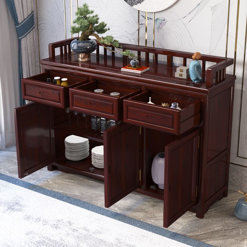 Traditional Rectangle Storage Cabinet Solid Wood Accent Cabinet Clearhalo 'Cabinets & Chests' 'cabinets_chests' 'furn' 'furn_cabinets_chests' 'Furniture' 'Living Room Furniture' 1200x1200_349ccb3e-53e7-488e-9544-81ed77488d02