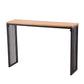 Modern Bar-height Table with Black Base 41.3-inch Height Table for Patio Use Clearhalo 'Bar Furniture' 'Bar Tables' 'bar_tables' 'furn' 'furn_bar_tables' 'Furniture' 'Kitchen & Dining Furniture' 1200x1200_349d59a5-ffa4-4cc2-8cf9-1486157bf04c