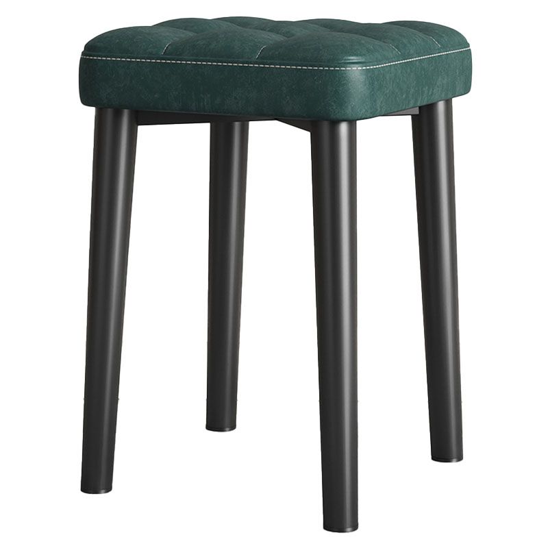 Modern Square Standard Leather Standard with Black Legs for Home Clearhalo 'furn' 'furn_ottomans_poufs' 'Furniture' 'Living Room Furniture' 'Ottomans & Poufs' 'ottomans_poufs' 1200x1200_349e5480-64cf-4ba0-adbe-7df48d89894b