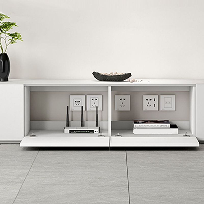Wooden Media Console TV Stand Modern TV Stand Console for Living Room Clearhalo 'furn' 'furn_tv_stands_entertainment_centers' 'Furniture' 'Living Room Furniture' 'TV Stands & Entertainment Centers' 'TV Stands & Media Storage Furniture' 'tv_stands_entertainment_centers' 1200x1200_349fad68-4e80-4a24-b506-364078f1663a