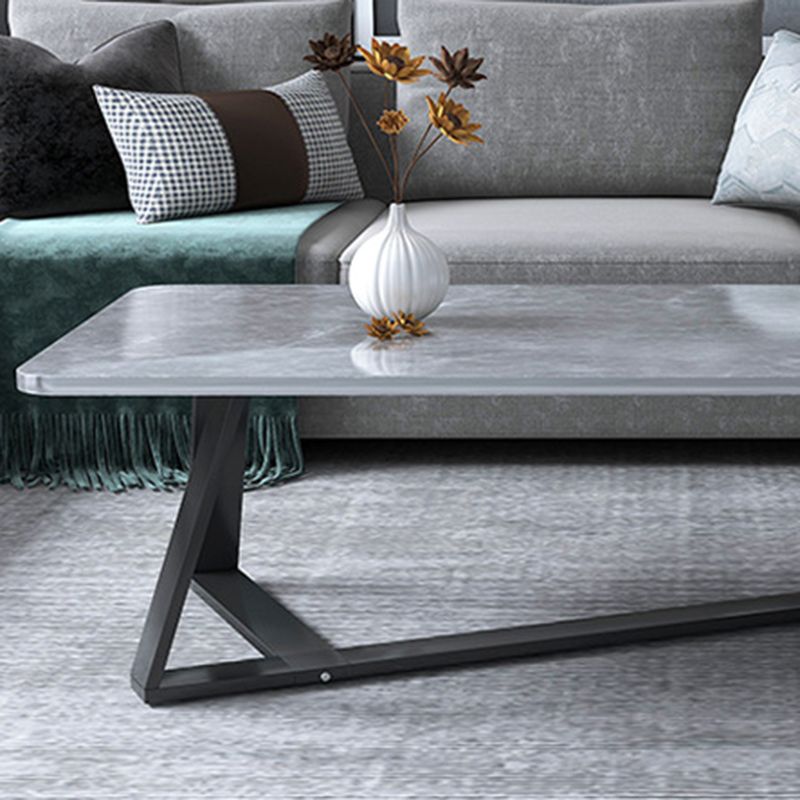 17.72" Tall Glam Style Coffee Cocktail Table Slate Rectangular Coffee Table Clearhalo 'Coffee & Accent Tables' 'Coffee Tables' 'coffee_tables' 'furn' 'furn_coffee_tables' 'Furniture' 'Living Room Furniture' 1200x1200_349ffd49-7aa6-44d1-b3cd-5e5228f7dbec
