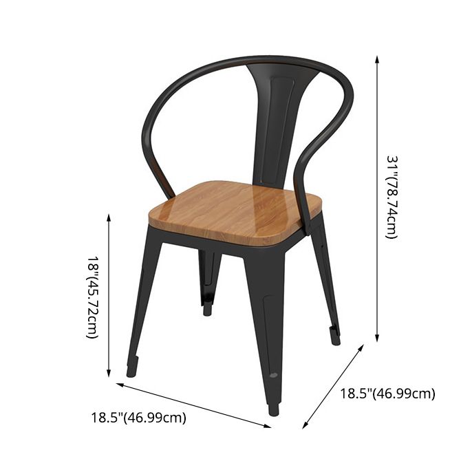 Industrial Style Solid Wood Top Dining Table with Rectangle Dinette Set with 4 Legs Table Clearhalo 'Dining Room Sets' 'Dining Tables & Seating' 'dining_room_set' 'furn' 'furn_dining_room_set' 'Furniture' 'furniture_dining_room_set' 'Kitchen & Dining Furniture' 'kitchen&dining_furn' 'kitchen' 1200x1200_34a00632-595d-4bb2-911a-1055fd7711ad