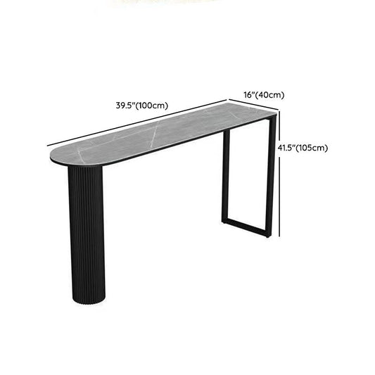 Industrielle Bar Tisch Stone Top Bar Tisch für Wohnzimmer