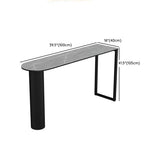 Industrielle Bar Tisch Stone Top Bar Tisch für Wohnzimmer