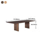 Pine Solid Wood Dining Site Table Modern Rectangle Double Pedestal Dining Table Clearhalo 'Dining Tables & Seating' 'Dining Tables' 'dining_table' 'furn' 'furn_dining_table' 'Furniture' 'furniture_dining_table' 'Kitchen & Dining Furniture' 'kitchen' 'kitchen_dining_table' 1200x1200_34a2eab2-0a46-4f89-8a9b-60fdac0945e7