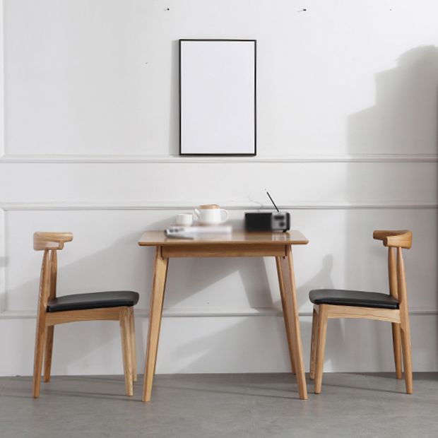 Scandinavian Open Back Side Chair Matte Finish Upholstered Dining Chair Clearhalo ' kitchen&dining_furn' 'Dining Chairs' 'Dining Tables & Seating' 'dining_chair' 'furn' 'furn_dining_chair' 'Furniture' 'furniture_dining_chair' 'Kitchen & Dining Furniture' 'kitchen' 1200x1200_34a322ca-1e39-413a-b3f7-a5813093f954