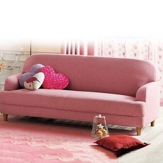Contemporary Pink Cotton Settee Tight Back Sofa for Living Room Clearhalo 'furn' 'furn_sofas' 'Furniture' 'Living Room Furniture' 'Sofa' 'sofas' 1200x1200_34a4da3b-5e93-420a-8c5f-e62044d93b49