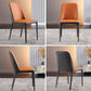 Contemporary Metal Dining Room Chairs Parsons Armless Chair for Home Use Clearhalo ' kitchen&dining_furn' 'Dining Chairs' 'Dining Tables & Seating' 'dining_chair' 'furn' 'furn_dining_chair' 'Furniture' 'furniture_dining_chair' 'Kitchen & Dining Furniture' 'kitchen' 1200x1200_34a56d78-bc5b-467d-a486-eb695bf512f9