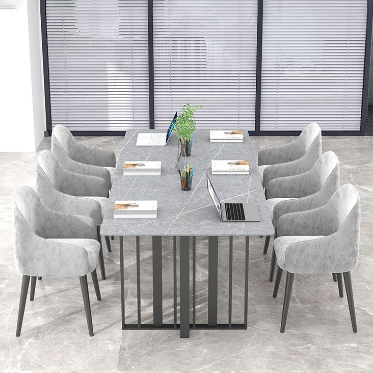 Industrial Style Writing Desk Rectangular Sintered Stone Office Desk for Office Clearhalo 'furn' 'furn_office_desk' 'Furniture' 'Office Desks' 'Office Furniture' 'office_desk' 1200x1200_34a583ee-e8b2-40cd-9f7a-a8fba0e92217