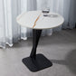 Marble Top End Table Mental Pedestal Sofa Side End Table for Living Room Clearhalo 'Coffee & Accent Tables' 'End & Side Tables' 'end_side_table' 'end_side_tables' 'furn' 'furn_end_side_tables' 'Furniture' 'furniture_end_side_table' 'Living Room Furniture' 1200x1200_34a7e451-fa0a-4e77-a32b-7bb525e27aab