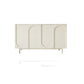 Sideboard di rettangolo moderno Rettangolo Sideboard di archiviazione in legno con porta