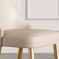 Glam Upholstered Dining Chair Leather Dining Chair with Gold Legs Clearhalo 'Dining Chairs' 'Dining Tables & Seating' 'dining_chair' 'furn' 'furn_dining_chair' 'Furniture' 'Kitchen & Dining Furniture' 1200x1200_34a8b161-5a7a-461d-bc42-9803241aa157
