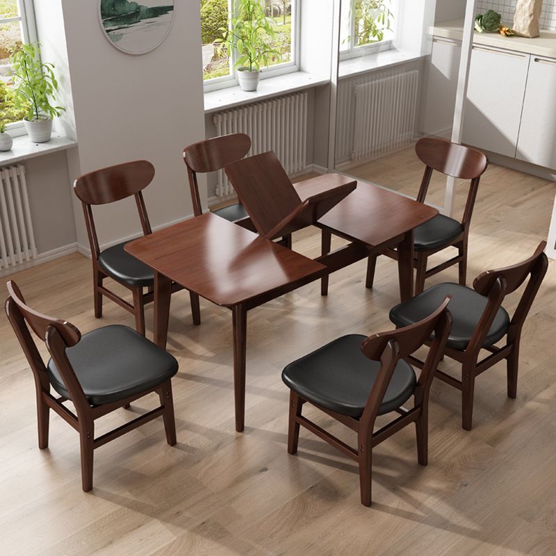 Tavolo da pranzo in legno massiccio rettangolo moderno tavolo da pranzo per sala da pranzo