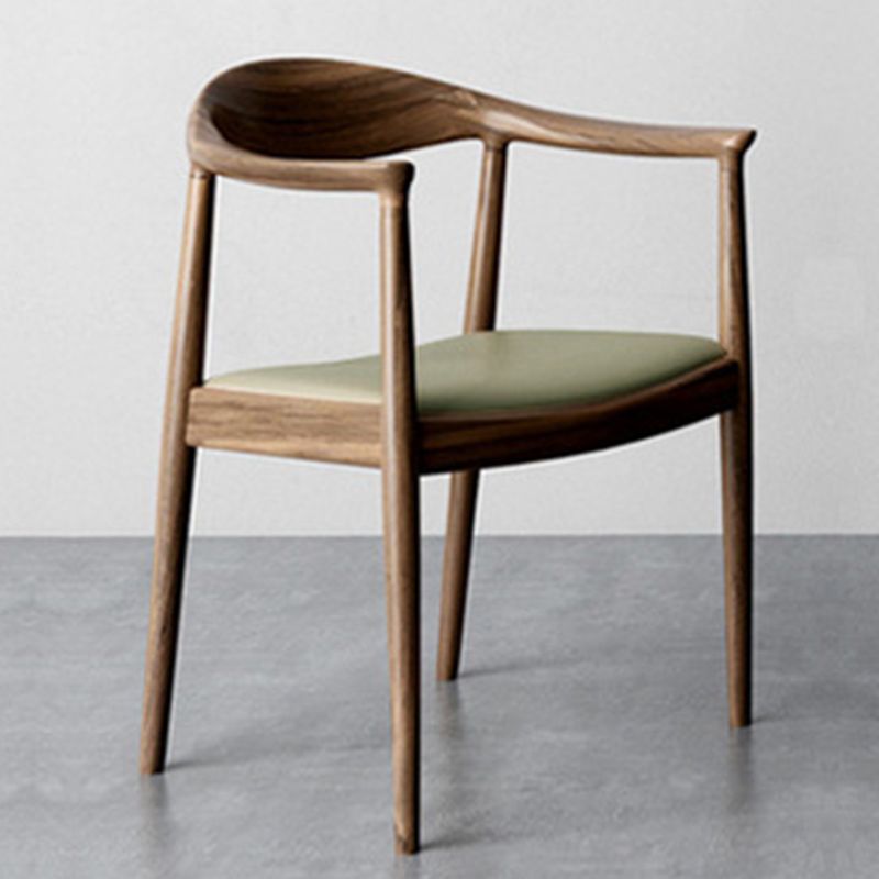 Zeitgenössischer Stil Armstuhl Holz offener Esstühle für Küche