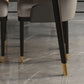 Rectangular Sintered Stone Dining Table Luxury White Furniture with Steel 4 Legs for Home Clearhalo 'Dining Tables & Seating' 'Dining Tables' 'dining_table' 'furn' 'furn_dining_table' 'Furniture' 'Kitchen & Dining Furniture' 1200x1200_34b43490-0e39-4275-a246-f78adec98a7d
