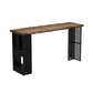Double Pedestal Modern Hall/Pub Table Specialty Wood Indoor Bistro Bar Table Clearhalo 'Bar Furniture' 'Bar Tables' 'bar_tables' 'furn' 'furn_bar_tables' 'Furniture' 'furniture_bar_tables' 'Kitchen & Dining Furniture' 1200x1200_34b8913d-0b4a-4a38-a6f6-306d095709d7
