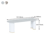 Metal Contemporary Free Form Table Sintered Stone Table with 3 Legs Clearhalo ' dining_table' 'Dining Tables & Seating' 'Dining Tables' 'furn' 'furn_dining_table' 'Furniture' 'furniture_dining_table' 'Kitchen & Dining Furniture' 'kitchen&dining_furn' 'kitchen' 'kitchen_dining_table' 1200x1200_34b99c66-1869-40f2-9cc1-3a9296a5ddec