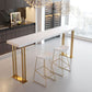 Wood Top Bar Table Traditional Luxury Rectangle Bar Table with Sled Base Clearhalo 'Bar Furniture' 'Bar Tables' 'bar_tables' 'furn' 'furn_bar_tables' 'Furniture' 'furniture_bar_tables' 'Kitchen & Dining Furniture' 1200x1200_34bdb220-2592-4510-9b57-bc712c3c0694