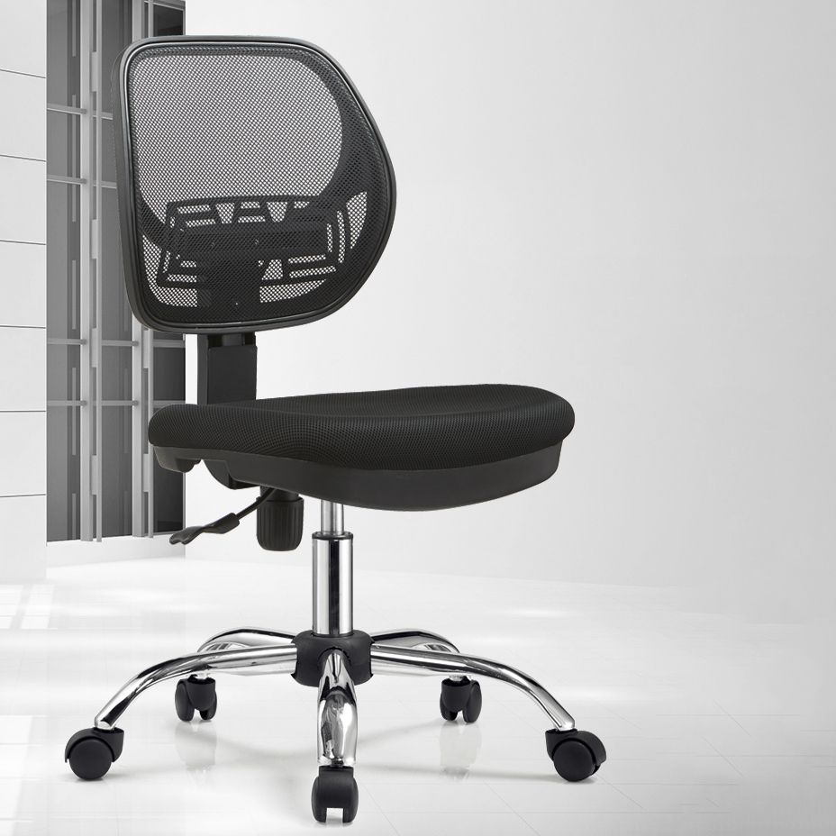 Silla sin altura de altura de asiento ajustable con ruedas de ruedas