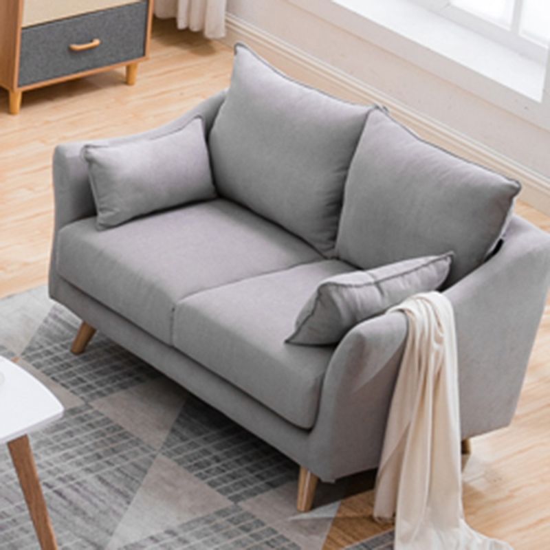 Modern Sofa with 2 Pillows Living Room Charles Of London Seating Clearhalo 'furn' 'furn_sofas' 'Furniture' 'Living Room Furniture' 'Sofa' 'sofas' 1200x1200_34bfc5ab-9679-4b86-9e8d-c3a8804e6ca6