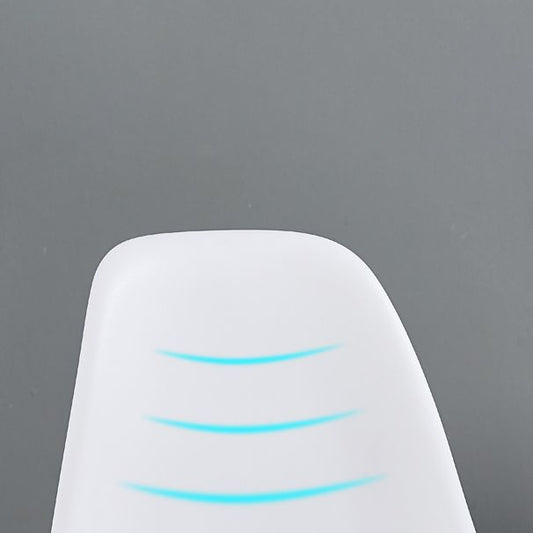 Contemporary Style Plastic Dining Chair Home Side Solid Back Chair for Kitchen Clearhalo ' kitchen&dining_furn' 'Dining Chairs' 'Dining Tables & Seating' 'dining_chair' 'Furniture' 'furniture_dining_chair' 'Kitchen & Dining Furniture' 'kitchen' 1200x1200_34c14574-b3e9-4772-b6d3-c1043642bf5f