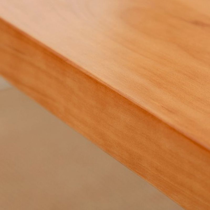 Rectangle Solid Wood Coffee Table with Acrylic Base Scandinavian Cocktail Table Clearhalo 'Coffee & Accent Tables' 'Coffee Tables' 'coffee_tables' 'furn' 'furn_coffee_tables' 'Furniture' 'Living Room Furniture' 1200x1200_34c7e4d4-cb70-40b4-a363-d071ae6a15c6