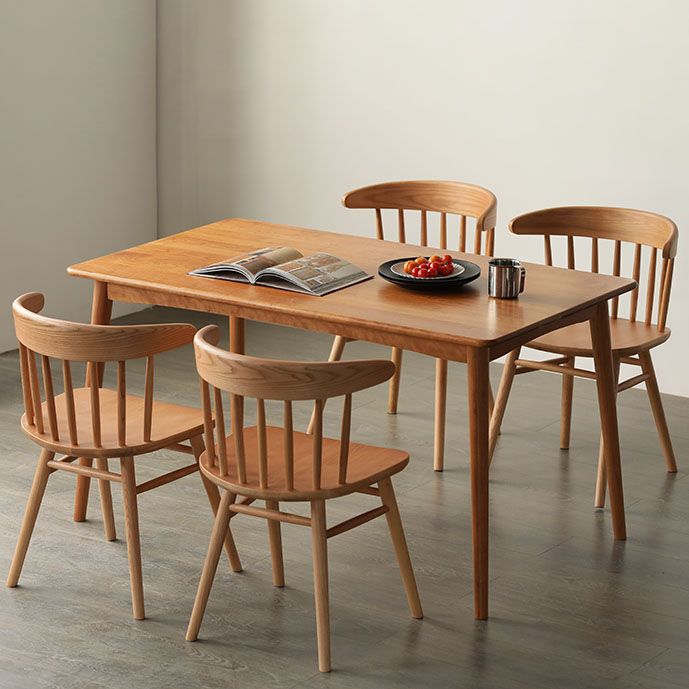 Silla lateral de madera sólida silla lateral tradicional windsor para comedor