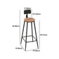 Modern 1/5 Pieces Bar Table Set Rectangle Plastic Wood Counter Table for Courtyard Clearhalo 'Bar Furniture' 'furn' 'furn_home_bar_bar_sets' 'Furniture' 'Home Bars & Bar Sets' 'home_bar_bar_sets' 'Kitchen & Dining Furniture' 1200x1200_34ccd2d9-5b25-4f30-86ab-6f654aa5ba15
