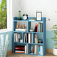 Open Wooden Bookcase Modern Home Living Room Lattice Bookshelf