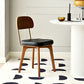 Contemporary Upholstered Armless Chair Indoor Faux Leather Dining Chair