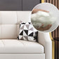 White Sleeper Sofa Faux leather Sofa Bed with Detachable Mattress