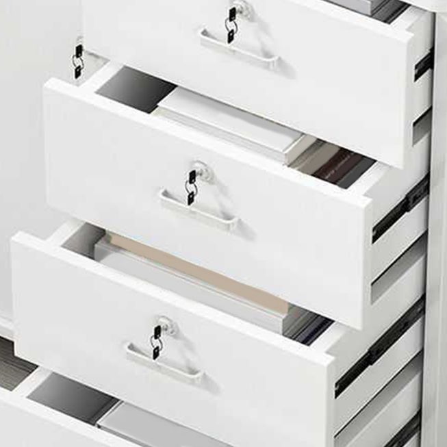 Mobile moderno accento in legno con mobile laterale a 1 porta con cassetti