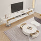 Consola multimedia contemporánea Soporte para TV Consola para TV de madera con cajones