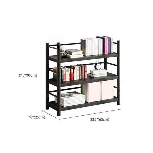 Moderne Open Back Metal Shelf Bookkast planken opgenomen voor thuiskantoor