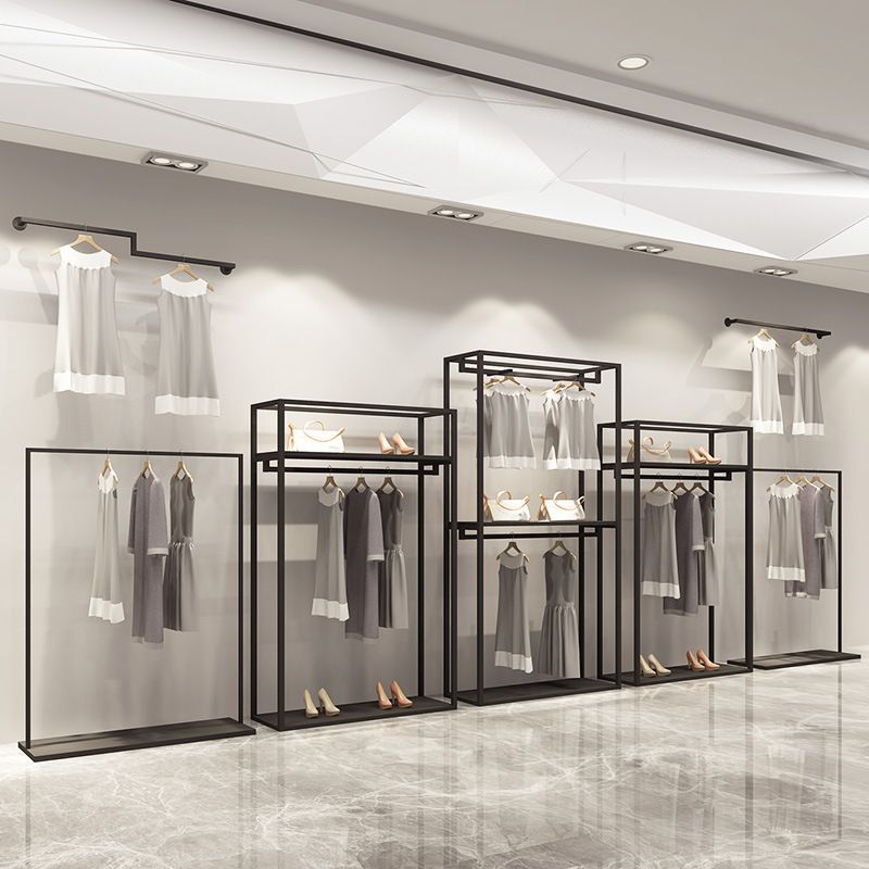 Industriële metalen jas Hanger vrijstaand kaprek voor woonkamer