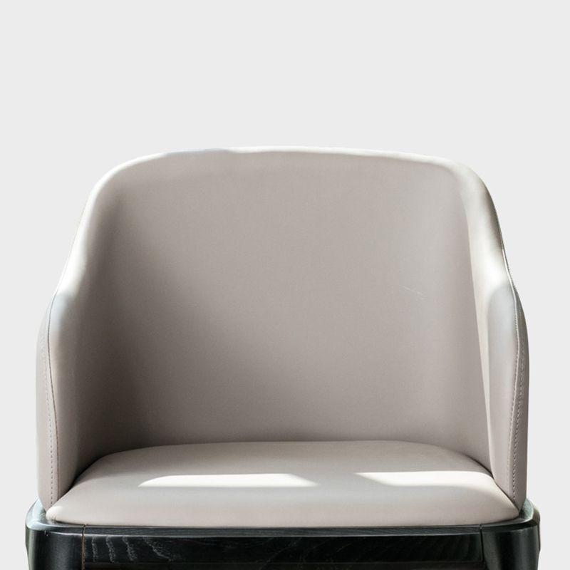 Cucina sedie da pranzo imbottite in casa sedia in fico in pelle parsons