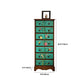 Coffre de rangement vertical en bois côtier pour lingerie, pour chambre à coucher