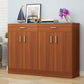 Cabinet d'accent contemporain avec 2 tiroirs et 4 portes en bois