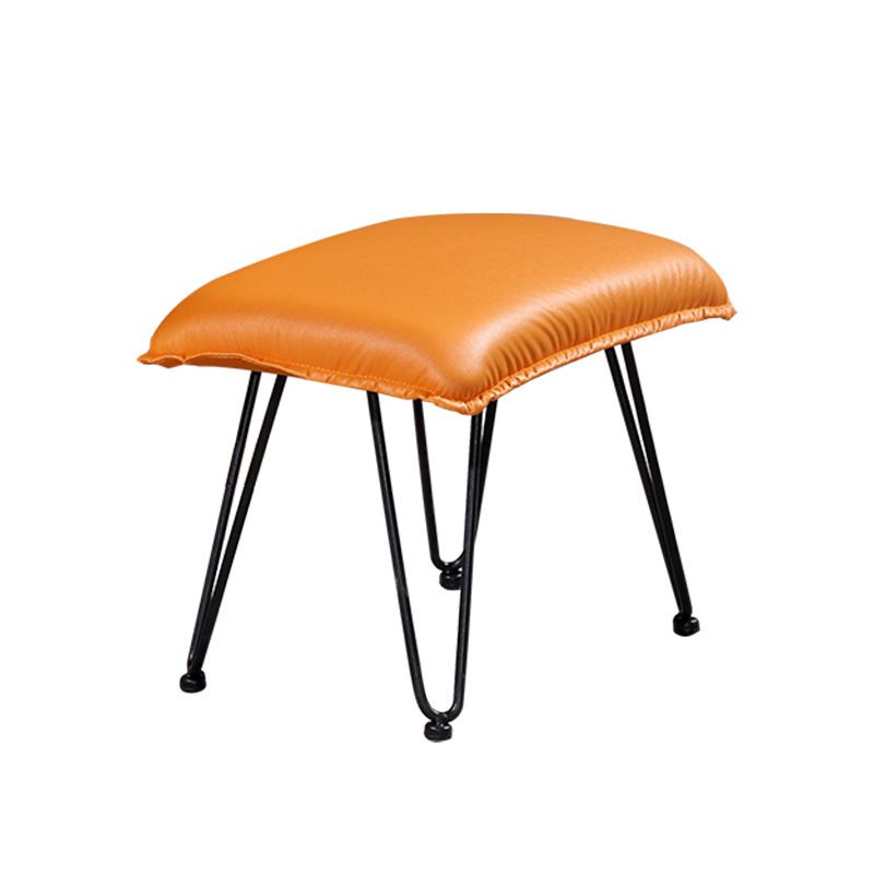 26.77" L x 37.40" W x 32.28" H Armless Lounge Chair Upholstered Accent Chair with Ottoman Clearhalo 'Accent Chairs' 'accent_chairs' 'Chairs & Seating' 'furn' 'furn_accent_chairs' 'Furniture' 'furniture_accent_chairs' 'Living Room Furniture' 1200x1200_34e626d1-d77f-4e24-b25b-98cffec077ef