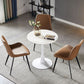 Simplicity Round Dining Room Table Sintered Stone Table with Tulip Base Clearhalo ' dining_table' 'Dining Tables & Seating' 'Dining Tables' 'furn' 'furn_dining_table' 'Furniture' 'furniture_dining_table' 'Kitchen & Dining Furniture' 'kitchen&dining_furn' 'kitchen' 'kitchen_dining_table' 1200x1200_34e6ab50-747d-4b54-a708-9c222f38778e