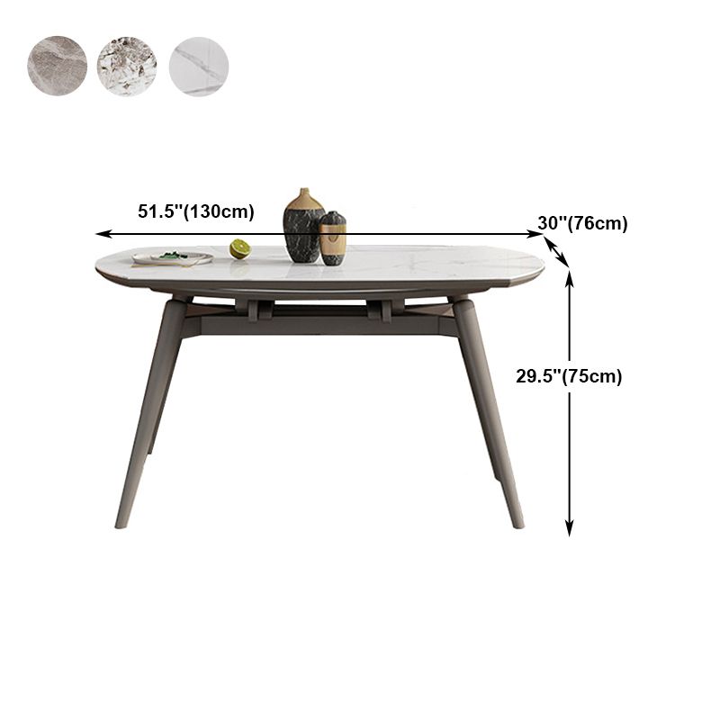 Traditional Luxury Dining Table Round Sintered Stone Dining Table with 4 Wood Legs Clearhalo ' dining_table' 'Dining Tables & Seating' 'Dining Tables' 'furn' 'furn_dining_table' 'Furniture' 'furniture_dining_table' 'Kitchen & Dining Furniture' 'kitchen&dining_furn' 'kitchen' 'kitchen_dining_table' 1200x1200_34e7b7fc-51d5-4fef-9bde-dd4e4193304a