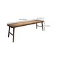Modern Office Desk Solid Wood Rectangle Writing Desk met H-Base, 29,53 "Tall