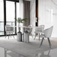 1/3/4/5/7/8 Pieces Dining Chairs Set White Rectangle Shape Sintered Stone Dining Table Set Clearhalo 'Dining Room Sets' 'Dining Tables & Seating' 'dining_room_set' 'furn' 'furn_dining_room_set' 'Furniture' 'furniture_dining_room_set' 'Kitchen & Dining Furniture' 1200x1200_34ec0015-c593-4171-b8f5-059298f711af