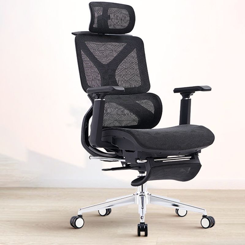 Modern Removable Arms Office Chair No Distressing Ergonomic Chair with Breathable Back Clearhalo 'furn' 'furn_office_chair' 'Furniture' 'Office Chairs' 'Office Furniture' 'office_chair' 1200x1200_34ee2cf9-c2ef-4ed9-9201-2c6db378aa21