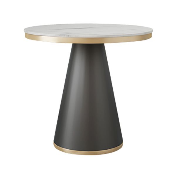 Traditional Luxury Style Dining Table White Sintered Stone Table with Black Frame Clearhalo ' dining_table' 'Dining Tables & Seating' 'Dining Tables' 'furn' 'furn_dining_table' 'Furniture' 'furniture_dining_table' 'Kitchen & Dining Furniture' 'kitchen&dining_furn' 'kitchen' 'kitchen_dining_table' 1200x1200_34f02682-79f1-4997-8e0a-bb05b22cf04f