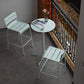 Outdoor Metal Top Counter Table Metal 4 Legs Industrial Style Foldable 42-inch Bar Table Clearhalo 'Bar Furniture' 'Bar Tables' 'bar_tables' 'furn' 'furn_bar_tables' 'Furniture' 'furniture_bar_tables' 'Kitchen & Dining Furniture' 1200x1200_34f050fd-cb37-43cb-a91c-6aed817ca3a2